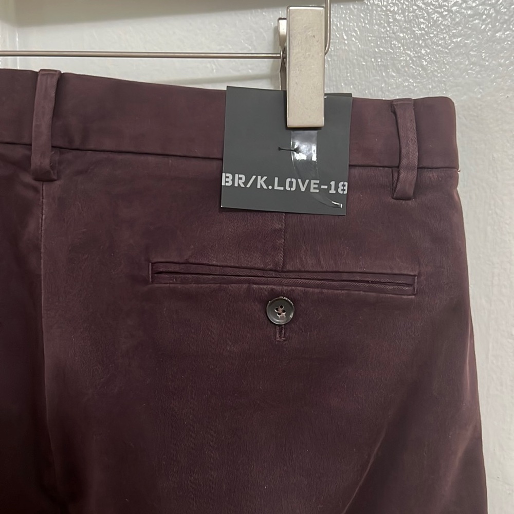 NWT Banana Republic X Kevin Love Emerson Straight Fit Chinos 35x32